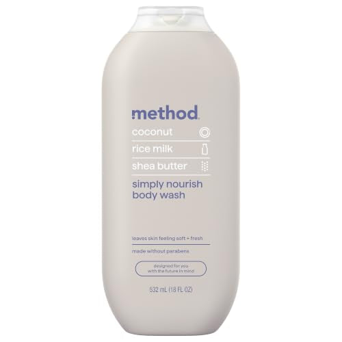 Method Simply Nourish Body Wash, 18 fl oz