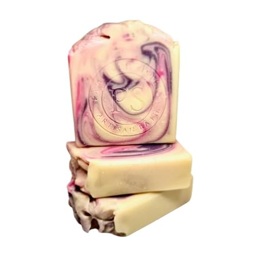 Bar Soap | 8.25 oz each | Artisan Handcrafted | Moisturizing | Relaxing Soap for All Skin Types (Black Raspberry Vanilla)
