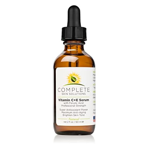 Natural Best Vitamin CE Serum - 2 oz With Ferulic,Hyaluronic Acid, Vitamin C 15% - Made In USA