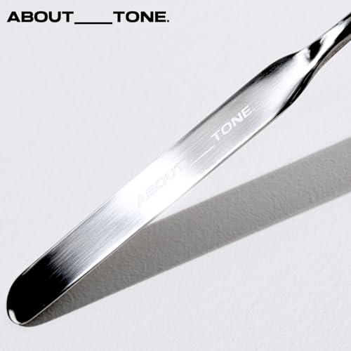 Makeup Spatula with Cap - Stainless Steel Blade