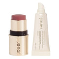 Jouer Promise Me Blush & Bloom Cheek + Lip and Vanilla Lip Enhancer Bundle