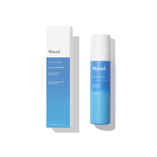 Murad Clarifying Body Spray ? Salicylic Acid Daily Treatment for Bacne, Clears and Prevents Body Acne Breakouts across Back, Shoulders, Arms & All Over Without Over-Drying Skin