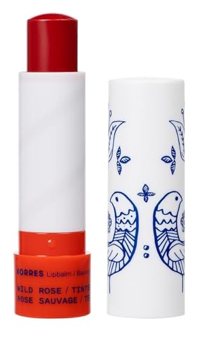 KORRES Wild Rose Tinted Lip Butter Stick, 0.17 oz