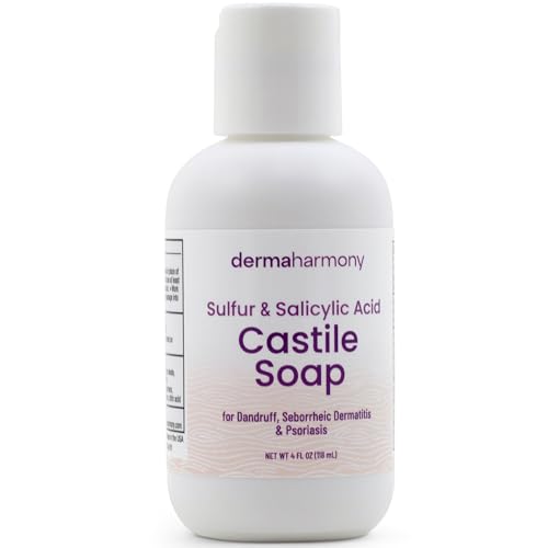 Dermaharmony 5% Sulfur & 2% Salicylic Acid Liquid Castile Soap - 4 Fl Oz