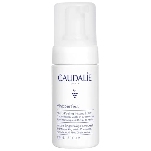 Caudalie Vinoperfect Instant Brightening Mandelic Acid and AHAs Micropeel Foam Cleanser - 100 mL