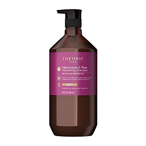 Theorie Helichrysum & Plum Nourishing Shampoo for Dry & Color-Treated Hair 800mL