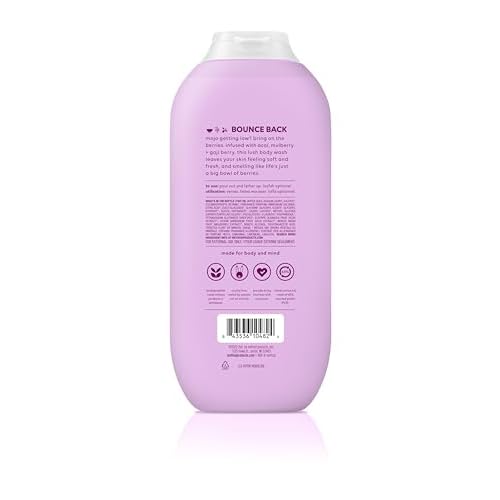 Method Body Wash, Berry Balance, Paraben and Phthalate Free, 18 oz (Pack of 2)