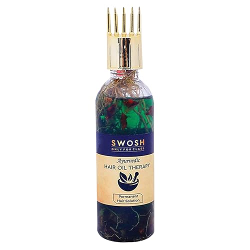SWOSH Bhringraj & Amla Ayurvedic Hair Oil, 100ml