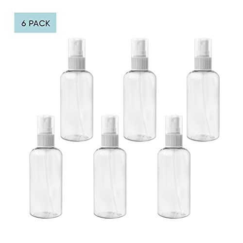 Cloralen - 24 Pack Empty Spray Bottles 2oz Travel Spray Bottle - Fine Mist Spray Bottle, Small Plastic Spray Bottle with Cap and Leak-Proof Loop, BPA Free, TSA Approved Travel Bottles