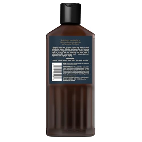 Cremo Barber Grade Cooling Shave Cream, Astonishingly Superior Ultra-Slick Shaving Cream Fights Nick & Rich-Lathering Palo Santo Body Wash for Men, Notes of Bright Cardamom, Dry Papyrus