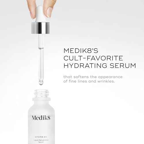 Medik8 Hydr8 B5 - Intense Hydrating with Vitamin B5 - Hyaluronic Acid Serum for Face - Plumping and Moisturizing Face Serum - Gluten Free - 1.0 oz