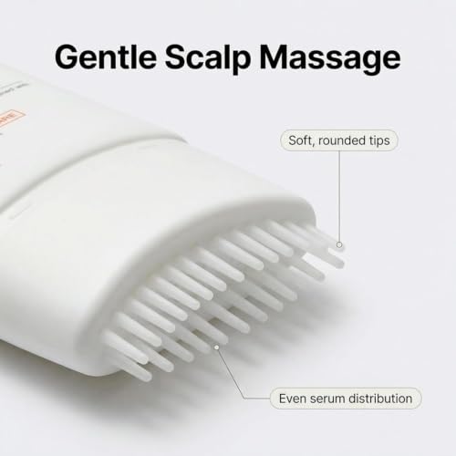 Hair Growth Serum with Scalp Brush for Hydration & Volume