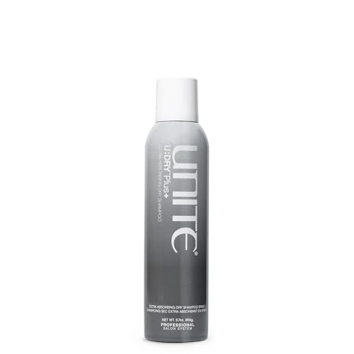 UNITE Hair ? U:DRY Plus+ ? Extra-Absorbing Dry Shampoo to Deep Clean Roots & Control Excess Oil ? Lightweight, Residue-Free Finish ? 6.7 Oz