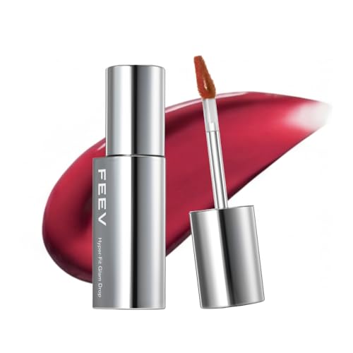 Feev Hyper Fit Glam Drop Lip Tint with Jojoba Oil, 0.11oz