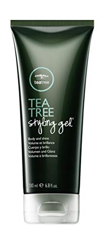 Tea Tree Styling Gel, Medium Hold, High-Shine Finish, For All Hair Types, 6.8 fl. oz.