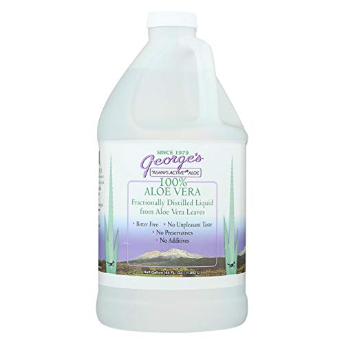 George's Aloe Vera Liquid - 64 fl oz - Pure & Anthraquinone Free
