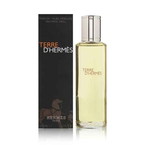 Hermes Terre D'hermes Pure Perfume Refillable for Men, 4.2 Ounce