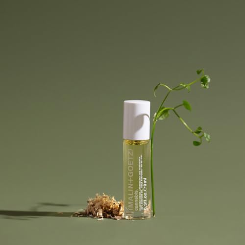 MALIN+GOETZ Perfume Oil | Concentrated Fragrance in Signature Scents ? Leather, Dark Rum, Cannabis, Strawberry | Travel-Friendly Rollerball | Vegan & Cruelty-Free | 0.2 fl oz