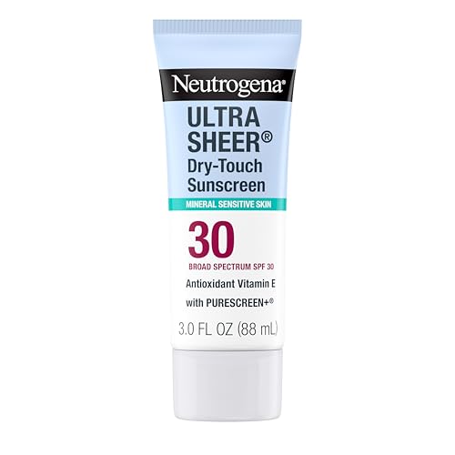 Neutrogena Ultra Sheer Dry-Touch Sunscreen SPF 55 Lotion 3 Fl Oz - Water-Resistant, Broad Spectrum Sun Protection