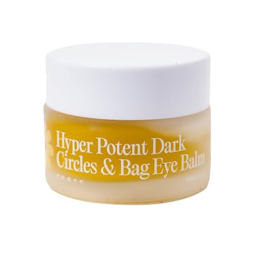 FR¨ªYA Organics Hyper Potent Dark Circles & Eye Bag Balm | Nourishing Formula with Arctic Arnica, Pomegranate & Rosehip | Water-Free Beeswax Treatment for Smoother, Refreshed Eyes | 15ml
