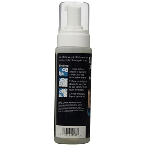 OCuSOFT Lid Scrub Foaming Eyelid Cleanser, 7.25 Fluid Ounce (Pack of 2)