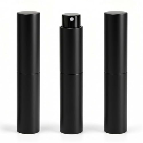 Chedin 10ml Refillable Travel Perfume Spray Bottle Set - 3 PCS