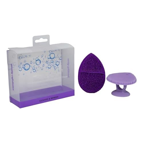 Cala Purple facial exfoliator duo
