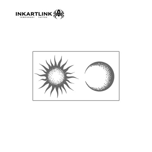 INKARTLINK Semi-Permanent Tattoos - Waterproof, 1-2 Week Wear