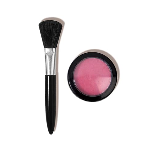 L.A. COLORS Blusher with Deluxe Brush, Blushing Pink (Pack of 3)