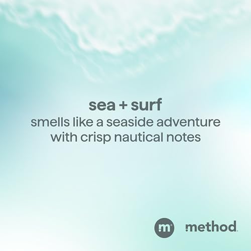Method Men 2-in-1 Shampoo + Conditioner, Sea + Surf, 14 Ounces (Pack of 3)