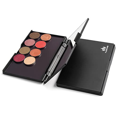 Magnetic Makeup Palette with Mirror & 20 Metal Stickers