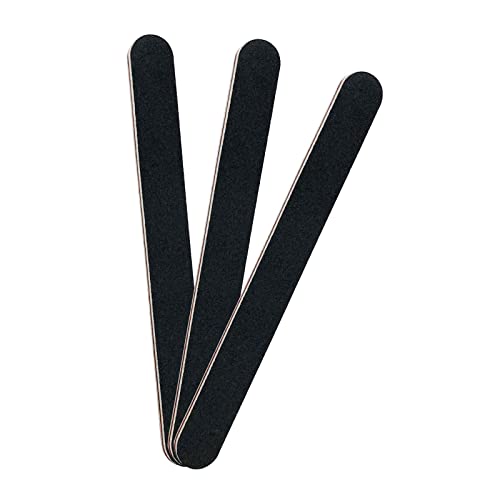 3 Pack Professional Nail Files 100/180 Grit Emery Boards for Acrylic & Natural Nails