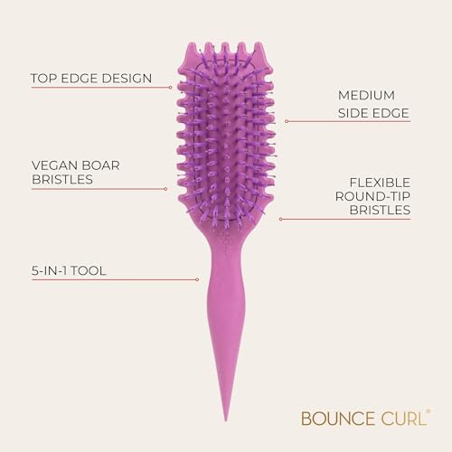 Bounce Curl Define EdgeLift Brush - 5-in-1 Curly Hair Tool