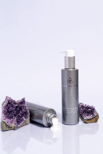 COSMEDIX Crystal Cleanse Hydrating Liquid Facial Cleanser 5.5 oz - Gentle Skin Hydrating Cream for All Skin Types