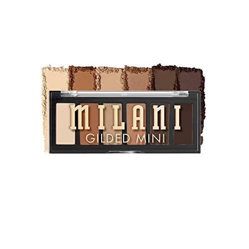 Milani Gilded Mini Eyeshadow Palette - 6 Matte & Shimmer Shades