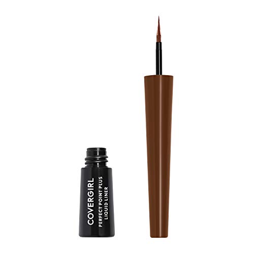 COVERGIRL Perfect Point Plus Liquid Eyeliner Bundle, Espresso & Charcoal
