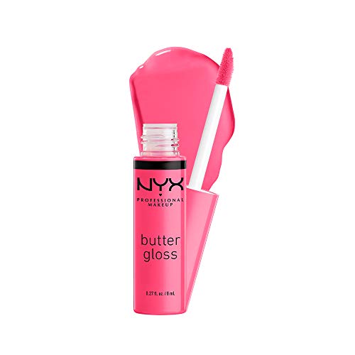 NYX Butter Gloss Non-Sticky Lip Gloss Duo - Fortune Cookie & Peaches Cream