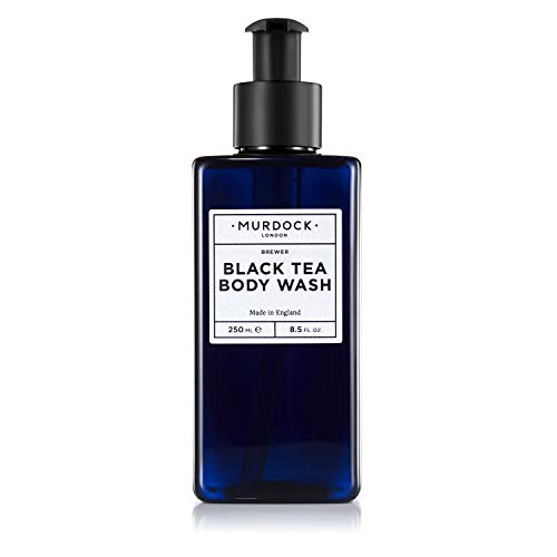 Murdock London Black Tea Natural Body Wash ? Refreshing & Hydrating Tea Tree Body Wash ? Non-Drying, Gentle Bath & Shower Gels ? 250ml
