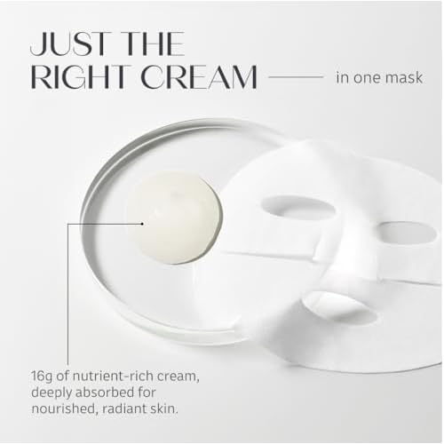 ARZTIN Regenerative Schild Mask, Triple-coated Wrapping High Nutritional Cream Sheet Rich moisture Premium Mask 0.56OzX5ea, Korean Skincare