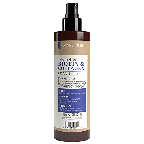 Joanne Jones Biotin & Collagen Leave-In Conditioner - 8oz