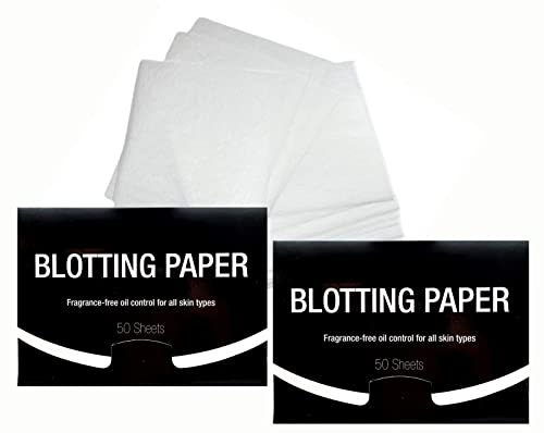 Oil Blotting Paper Sheets - Fragrance-Free Natural Abaca