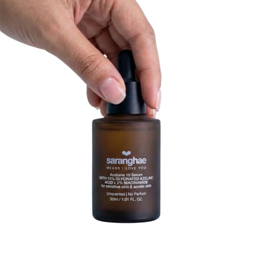 Saranghae Azalume 10 Clarifying Serum ? Azelaic Acid, Niacinamide & Alpha Arbutin ? Face Serum for Blemish-Prone Skin, Dark Spots ? Brightening & Pore Minimizing Skincare ? 1oz