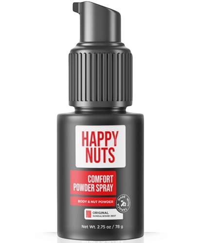 Comfort Powder Spray for Men - Talc-Free Anti-Chafing Deodorant