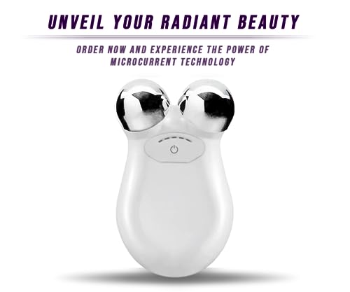 Microcurrent Facial Toning Massager - Skin Lifting & Wrinkle Reduction