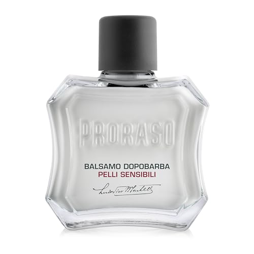 Proraso After Shave Balm - Oatmeal & Green Tea - Nourishing & Gentle Formula After Shave Cream for Sensitive Skin - Premium Italian Shaving for Men - 3.4oz,(Pack of 2)