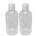 8oz Squeeze Bottles with Disc Cap (2-Pack) - Leak-Proof Travel