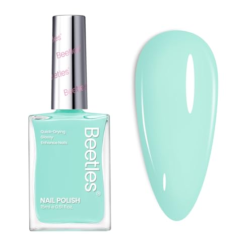 Beetles Mint Green Nail Polish - Jelly Mint Seafoam