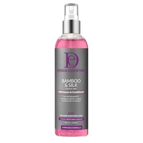 Design Essentials Bamboo & Silk Leave-In Conditioner with Thermal Protection – 8 Oz