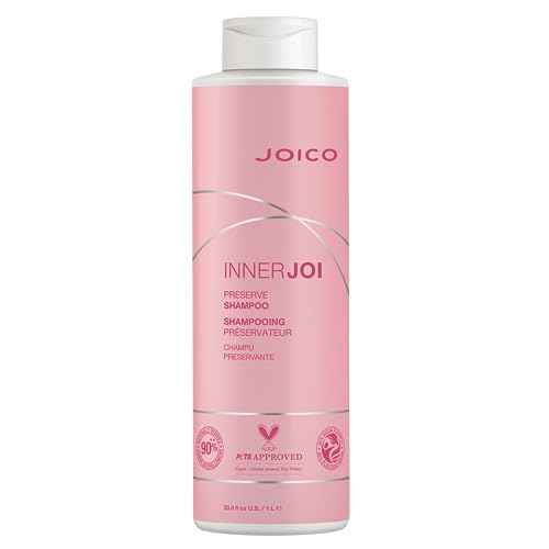 Joico InnerJoi Preserve Shampoo | For Color-Protection & Shine | For Color-Treated Hair | Sulfate & Paraben Free | Naturally-Derived Vegan Formula