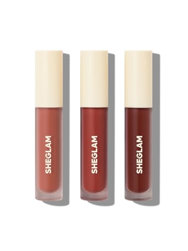 SHEGLAM Matte Allure 3-Pc Liquid Lipstick Set